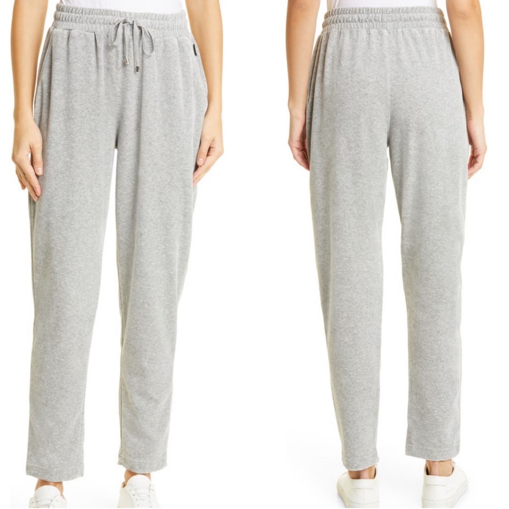 TED BAKER LONDON NWT ELLIASS VELOUR JOGGERS PANTS MID-GREY 1